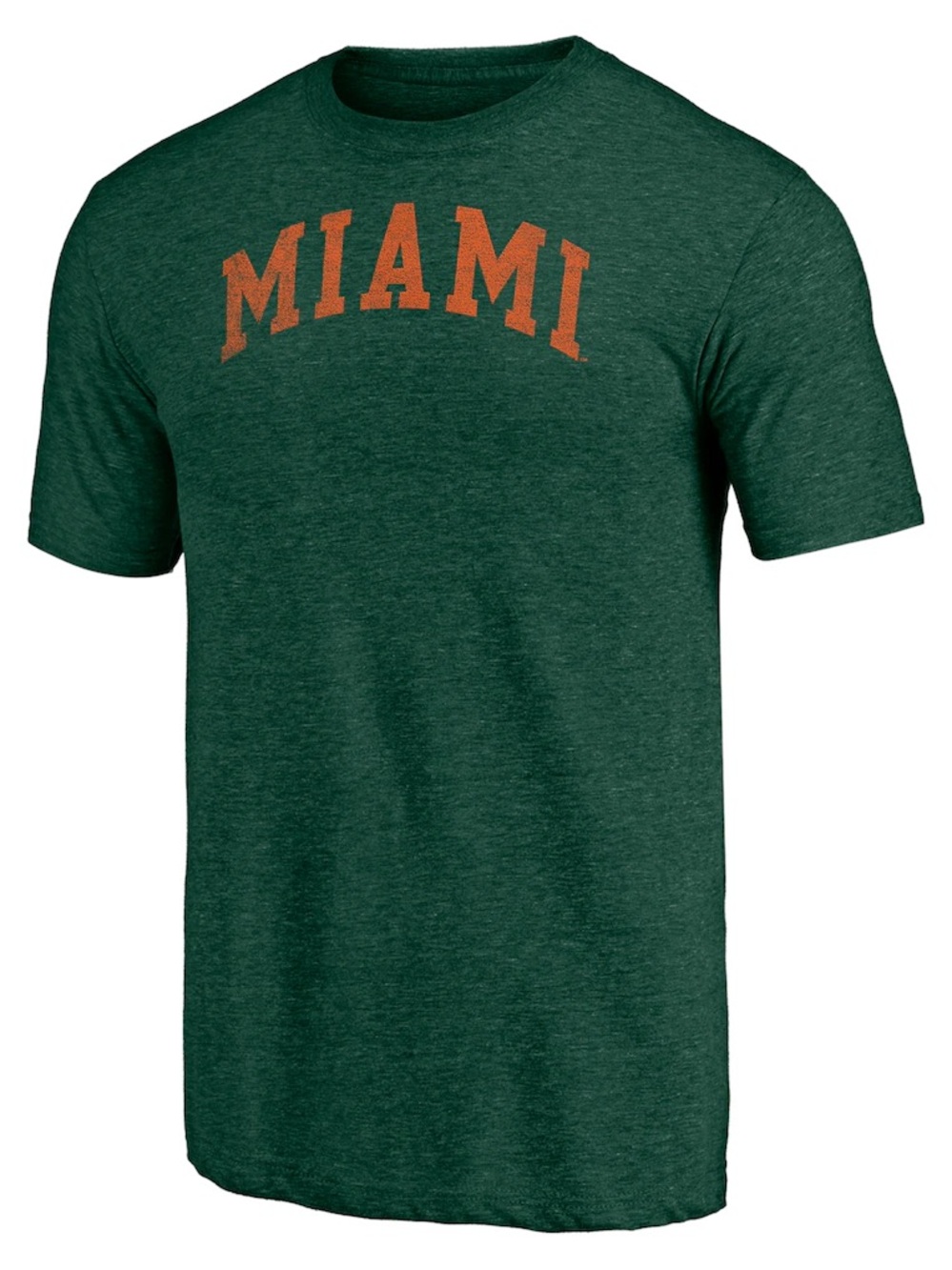 Fanatics Miami Hurricanes Arch Team T-Shirt - Green Size XL